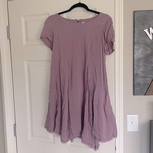Purple mini dress NWT